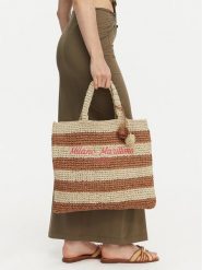 Liu Jo Torebka VA6197 A0006 Brązowy. Brązowe shopper Liu Jo, bez wzorów, bez dodatków. Za 389.99 zł.