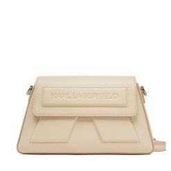 Torebka KARL LAGERFELD. Brązowe listonoszki KARL LAGERFELD, bez wzorów, bez dodatków. Za 679.99 zł.
