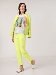 Gerry Weber Koszulka w kolorze białym rozmiar: 48. Białe bluzki Gerry Weber, bez wzorów, bez kołnierzyka, bez ramiączek. Za 83.62 zł.