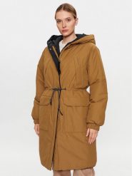 Didriksons Płaszcz zimowy Anna 504259 Brązowy Regular Fit. Brązowe płaszcze Didriksons, na zimę, bez wzorów, z syntetyku, bez kaptura. Za 1,299.00 zł.