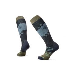 Skarpety narciarskie damskie Ski Full Cushion Snowpocalypse Pattern Otc. Szare skarpety Smartwool, bez wzorów, z syntetyku. Za 149.99 zł.