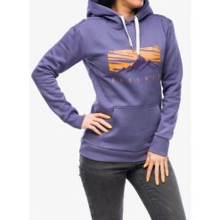 Bluza z kapturem damska Edelrid Spotter Hoody IV. Fioletowe bluzy EDELRID, bez wzorów, z kapturem. Za 235.99 zł.