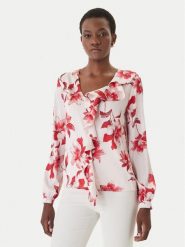 Artigli Bluzka ACBL004387 Różowy Regular Fit. Czerwone bluzki Artigli, bez wzorów, z syntetyku, bez kołnierzyka, bez ramiączek. Za 419.99 zł.