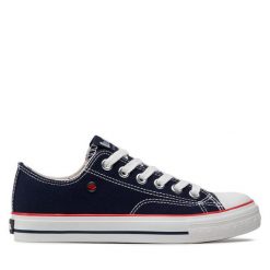Trampki Lee Cooper. Niebieskie trampki Lee Cooper, bez wzorów, bez zapięcia. Za 109.99 zł.