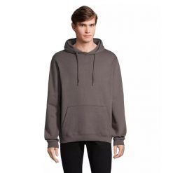 Bluza z kapturem Sol's Snake. Szare bluzy SOL'S, s, bez wzorów, z bawełny, z kapturem. Za 99.35 zł.
