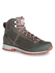 DOLOMITE Skórzane buty turystyczne "54 High Fg GTX" w kolorze szarobrązowo-różowym rozmiar: 37,5. Brązowe trekkingi Dolomite, z gore-texu, outdoorowe. Za 396.45 zł.