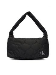 Calvin Klein Torebka Quilted Shoulder Bag IU0IU00724 Czarny. Czarne torebki klasyczne Calvin Klein, bez wzorów, z materiału, bez dodatków. Za 249.99 zł.