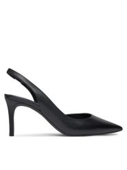 MICHAEL Michael Kors Szpilki Alina Flex Sling Pump 40R4HNMP1L Czarny. Czarne szpilki MICHAEL Michael Kors, bez wzorów, ze skóry, bez obcasa, na szpilce, bez zapięcia. Za 419.99 zł.