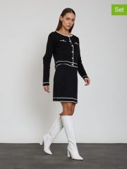 BGN 2-częściowy zestaw w kolorze czarnym rozmiar: 38. Czarne swetry BGN, bez wzorów, bez ramiączek. Za 143.99 zł.