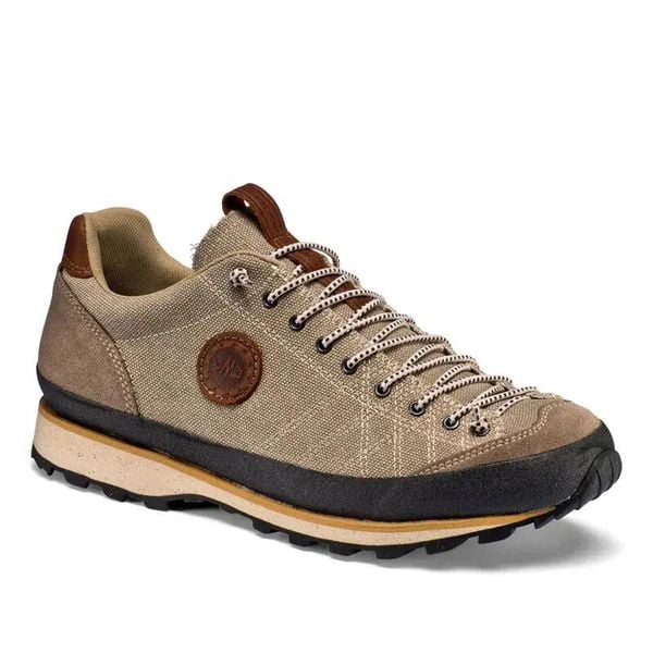 Buty trekkingowe Lomer Bio Naturale Canvas. Brązowe trekkingi Lomer, z bawełny, trekkingowe. Za 584.50 zł.