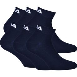 Fila Quarter Skarpety 6-pack Unisex Granat 39-42. Niebieskie skarpety Fila, bez wzorów. Za 163.99 zł.