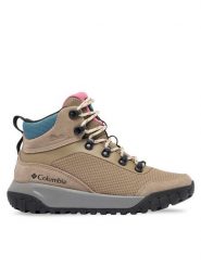Columbia Trzewiki Burnsider™ Waterproof 2128841 Brązowy. Brązowe botki Columbia, bez wzorów, z materiału, bez obcasa, na płaskiej podeszwie, bez zapięcia. Za 529.99 zł.