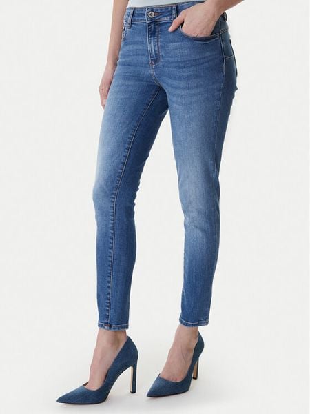 Fracomina Jeansy FP26SV9002D46401 Niebieski Slim Fit. Niebieskie jeansy Fracomina, bez wzorów. Za 419.99 zł.