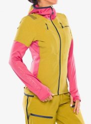 Bluza damska La Sportiva Session Tech Hoody. Czerwone bluzy La Sportiva, l, z aplikacjami, z materiału, bez kaptura. Za 658.89 zł.