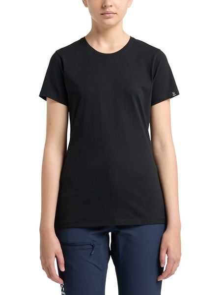 Haglöfs Koszulka "Outsider By Nature" w kolorze granatowym rozmiar: XS. Niebieskie bluzki Haglöfs, xs, bez wzorów, z bawełny, bez kołnierzyka, bez ramiączek. Za 70.08 zł.