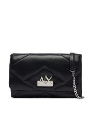 Armani Exchange Torebka XW000358 AF26568 UC001 Czarny. Czarne torebki klasyczne Armani Exchange, bez wzorów, ze skóry, bez dodatków. Za 454.99 zł.