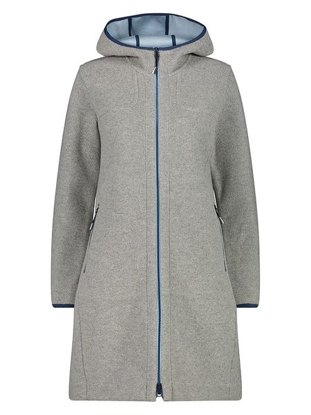 CMP Płaszcz w kolorze szarym rozmiar: 38. Szare płaszcze CMP, bez wzorów, z syntetyku, bez kaptura. Za 426.40 zł.