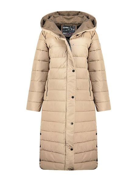 Canadian Peak Płaszcz pikowany "Constanceak" w kolorze beżowym rozmiar: XXL. Brązowe płaszcze Canadian Peak, xxl, bez wzorów, bez kaptura. Za 312.58 zł.