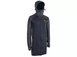 Płaszcz Damski ION Jacket Neo Cosy Coat Core Women. Czarne płaszcze ION, l, bez wzorów, z dżerseju, z kapturem. Za 499.00 zł.