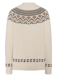 KARI TRAA Sweter "Sundve" w kolorze białym rozmiar: XS. Białe swetry Kari Traa, xs, bez wzorów, bez ramiączek. Za 256.70 zł.