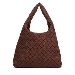 Torebka Steve Madden. Brązowe torebki klasyczne Steve Madden, bez wzorów, bez dodatków. Za 639.99 zł.