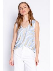PJ Salvage Top w kolorze błękitnym rozmiar: S. Niebieskie topy PJ Salvage, s, bez wzorów, bez kołnierzyka, bez ramiączek. Za 52.79 zł.