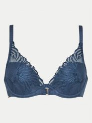 Chantelle Biustonosz z fiszbiną Legend C15YNA Niebieski. Niebieskie biustonosze Chantelle, bez wzorów, z syntetyku. Za 349.99 zł.