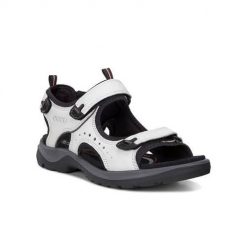 Buty do chodzenia damskie Ecco Offroad. Białe trekkingi ecco, z jeansu, trekkingowe. Za 432.50 zł.