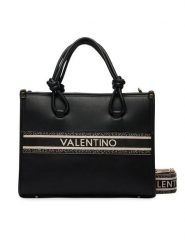 Valentino Torebka Aella VBS9ZW04 Czarny. Czarne torebki klasyczne Valentino, bez wzorów, ze skóry, bez dodatków. Za 609.99 zł.