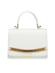 Steve Madden Torebka Bmoment SM13001393-02002-WHG Biały. Białe torebki klasyczne Steve Madden, bez wzorów, ze skóry, bez dodatków. Za 699.99 zł.