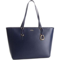 Torebka LAUREN RALPH LAUREN - Bennington 431687507003 Navy. Niebieskie shopper Lauren Ralph Lauren, bez wzorów, ze skóry, bez dodatków. W wyprzedaży za 609.00 zł.