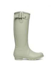 Hunter Kalosze HFW-005 Zielony. Zielone kalosze Hunter, bez wzorów, z kauczuku. Za 279.99 zł.