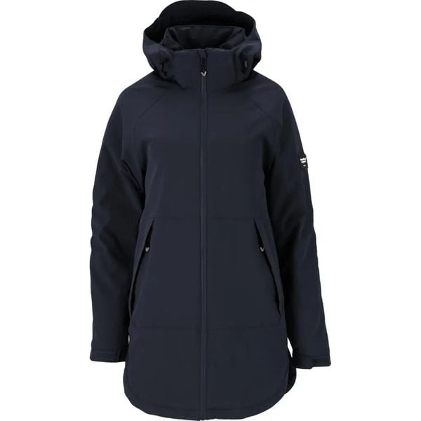 Parka dla kobiet Weather Report Brittan Pro 15000. Brązowe parki Weather Report, z materiału, eleganckie, bez kaptura. Za 343.50 zł.