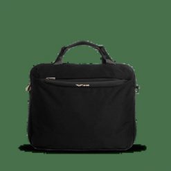 Torba na laptopa KISKADEE BLACK. Czarne torby na laptopa Wings, bez wzorów, z materiału. Za 119.90 zł.