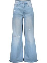 Pepe Jeans Dżinsy - Comfort fit - w kolorze błękitnym rozmiar: W31/L32. Niebieskie jeansy Pepe Jeans, l, z aplikacjami, z podwyższonym stanem. Za 225.05 zł.