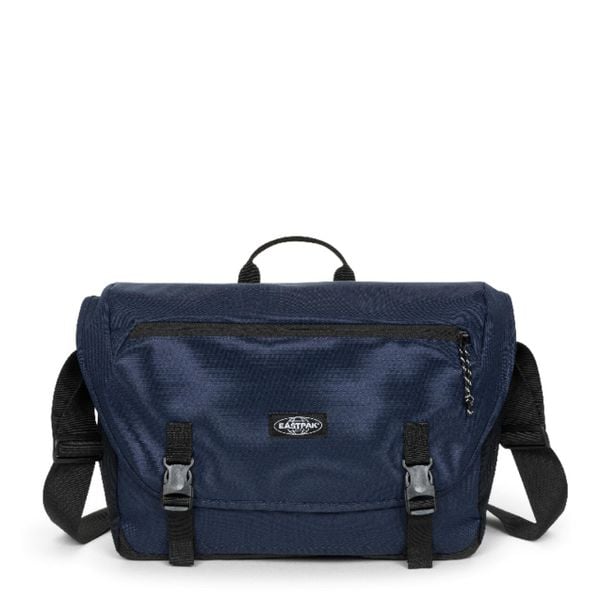 Torba na ramię Eastpak Courier Pro. Niebieskie torby na laptopa Eastpak, bez wzorów, z materiału, na ramię. Za 385.50 zł.