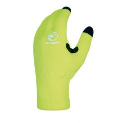 Rękawiczki sportowe unisex Chiba Watershield. Żółte obuwie sportowe CHIBA, na zimę, bez zapięcia, rowerowe. Za 139.00 zł.