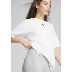 Legginsy damskie z logo No. 1 ESS PUMA Light Gray Heather. Czarne legginsy Puma, l, bez wzorów, z dżerseju. W wyprzedaży za 94.00 zł.