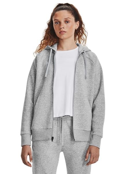 Under Armour Bluza "Rival" w kolorze szarym rozmiar: M. Szare bluzy Under Armour, m, bez wzorów, bez kaptura. Za 139.95 zł.
