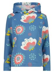 Cmp Bluza w kolorze niebieskim rozmiar: 40. Niebieskie bluzy CMP, bez wzorów, z materiału, z kapturem. Za 122.38 zł.
