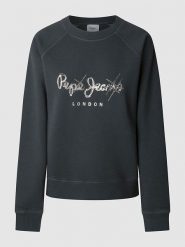 Pepe Jeans Bluza "Lupita" w kolorze czarnym rozmiar: XS. Czarne bluzy Pepe Jeans, xs, bez wzorów, z jeansu, bez kaptura. Za 154.07 zł.