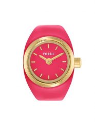 Fossil Zegarek Watch Ring ES5414 Różowy. Czerwone, analogowe zegarki Fossil. Za 689.99 zł.