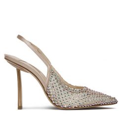 Sandały Le Silla. Brązowe sandały LE SILLA, bez wzorów, bez obcasa, na szpilce, bez zapięcia. Za 3,579.00 zł.