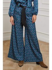 L'armoire de Suzette Spodnie w kolorze morskim rozmiar: 38/40. Zielone spodnie materiałowe L'armoire de Suzette, l, bez wzorów, z materiału, z podwyższonym stanem. Za 73.99 zł.