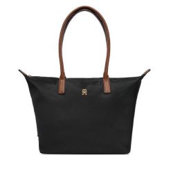 Torebka Tommy Hilfiger. Czarne shopper TOMMY HILFIGER, bez wzorów, bez dodatków. Za 429.99 zł.