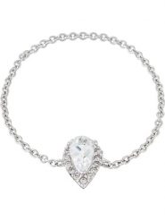 DIAMANTA Złoty pierścionek "Invisible Tear" z diamentami rozmiar: 54. Szare pierścionki DIAMANTA, z diamentem, złote. Za 817.99 zł.