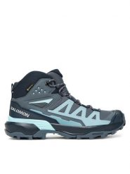Salomon Trekkingi X Ultra 360 Mid Gore-Tex L47745100 Zielony. Zielone obuwie sportowe Salomon, z gore-texu, bez zapięcia, trekkingowe, gore-tex. Za 729.99 zł.
