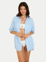 Banana Moon Koszula Garel Galeana MVD66 Błękitny Regular Fit. Niebieskie koszule Banana Moon, m, bez wzorów, z syntetyku, bez kołnierzyka, bez ramiączek. Za 449.99 zł.