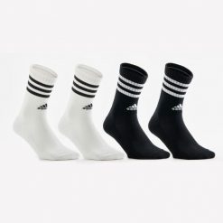 Skarpety sportowe tenis ADIDAS wysokie 4 pary. Skarpety Adidas, bez wzorów, z bawełny. Za 79.99 zł.