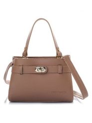 Vince Camuto Torebka "Lecce" w kolorze jasnobrązowym - 20 x 15 x 11 cm rozmiar: onesize. Brązowe torebki klasyczne Vince Camuto, bez wzorów, z materiału, bez dodatków. Za 121.99 zł.